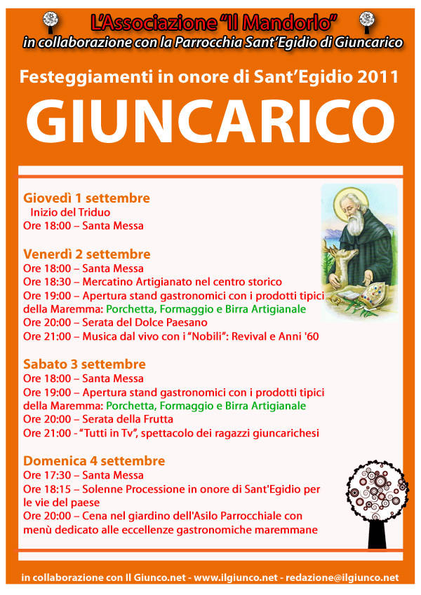 Sant’Egidio, Giuncarico e il suo patrono