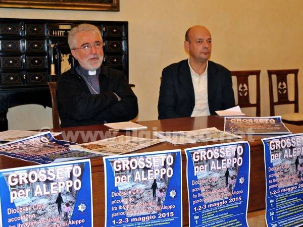 “Grosseto per Aleppo” nella visita di padre Ibrahim Alsabagh. Tutte le iniziative