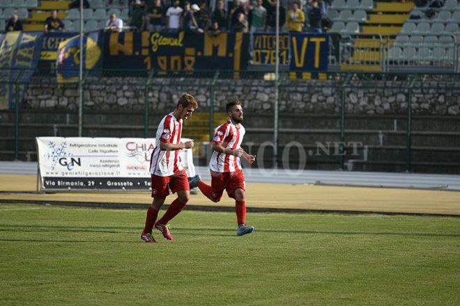 Serie D: Grosseto-Viterbese 1-1. Nappello fissa il pareggio del Grifone