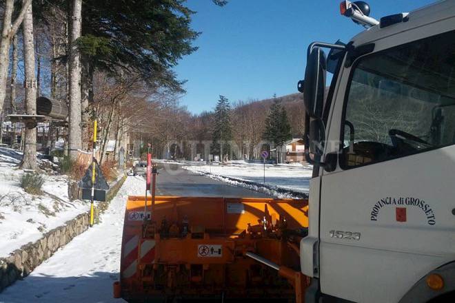 Neve sull'Amiata