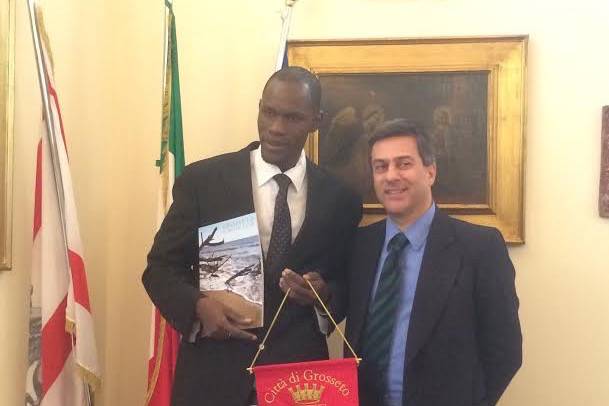 Cooperazione: il sindaco Emilio Bonifazi ha ricevuto il sindaco senegalese Mbaye Tyne