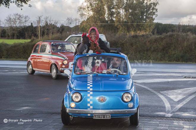 Befana in 500 follonica 2016