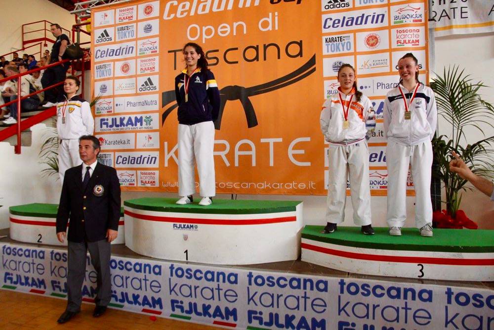 Karate: un mese da incorniciare per la follonichese Erika Raffaelli