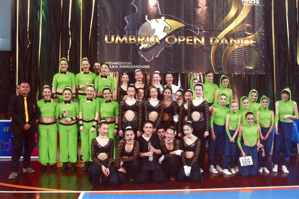 Umbria Open Dance: l’Odissea 2001 sale sul gradino più alto del podio