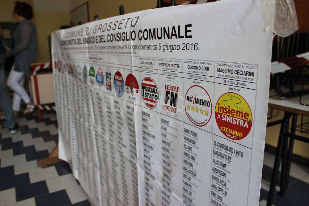 #ElezioniGrosseto16: il voto ai seggi