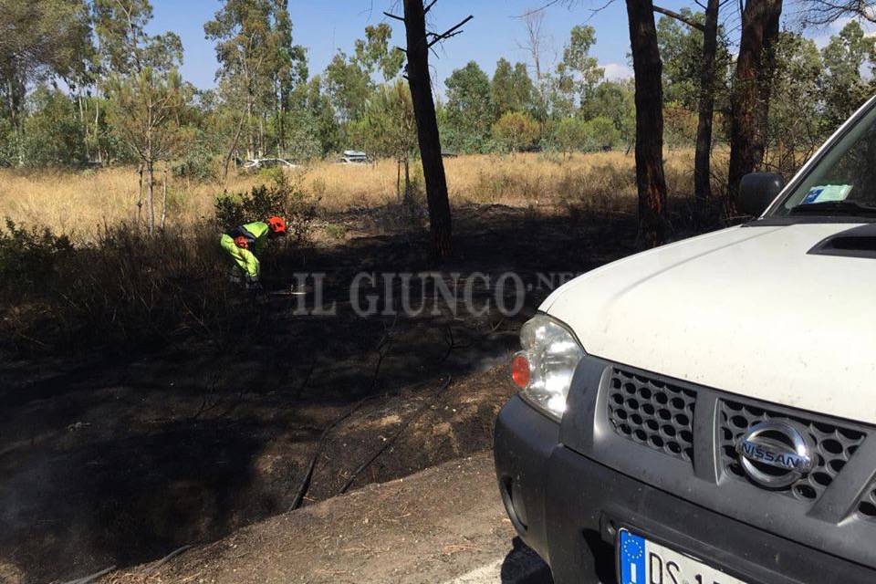 Incendio 7 luglio Vigili fuoco