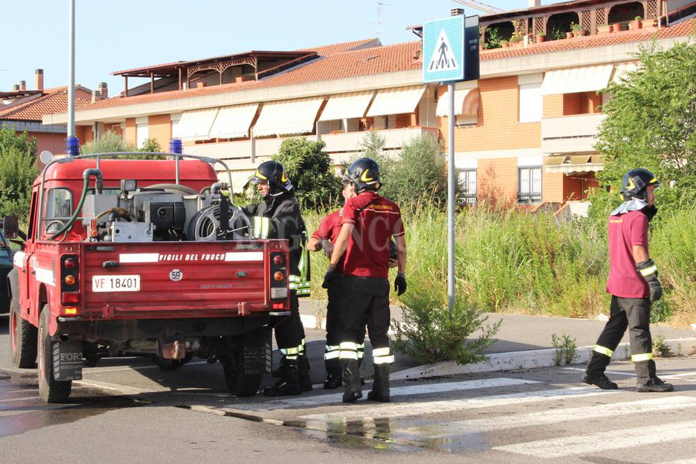 Piromane in azione luglio 2016