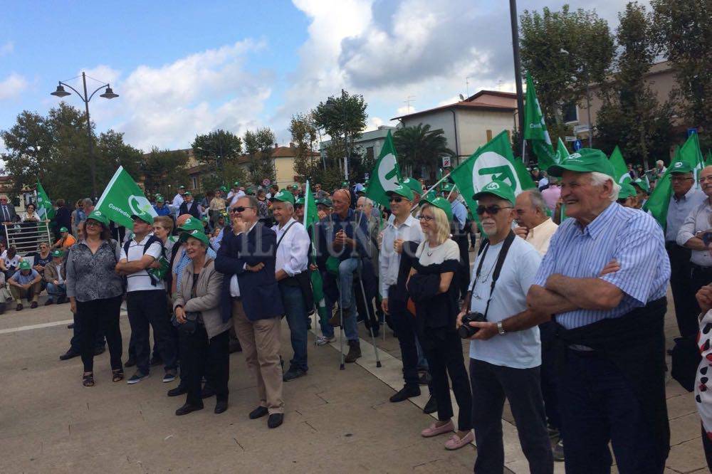 Manifestazione Cia agricoltori pensionati