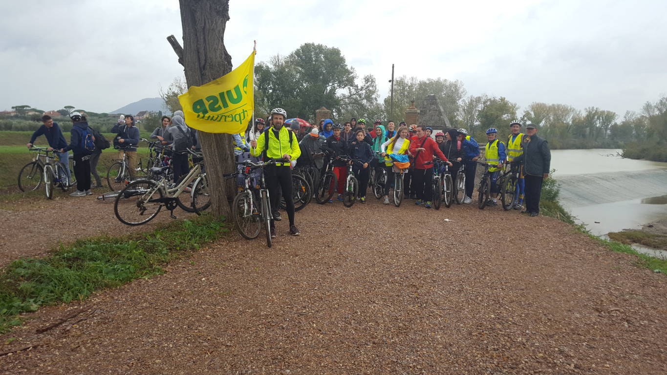 Ombrone 50 anni dopo Uisp ciclismo canoa