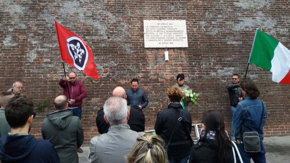 Bombardamento di Pasquetta: CasaPound commemora le vittime