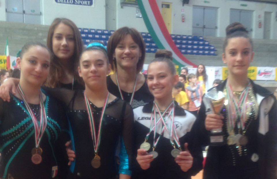 Eleonora, Margherita, Azzurra ed Erica: Barbanella protagonista ai campionati nazionali