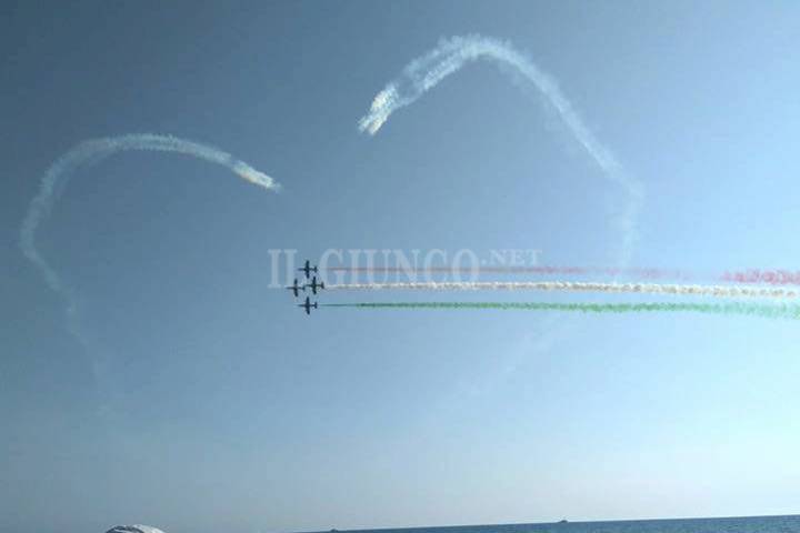 Frecce tricolori prove