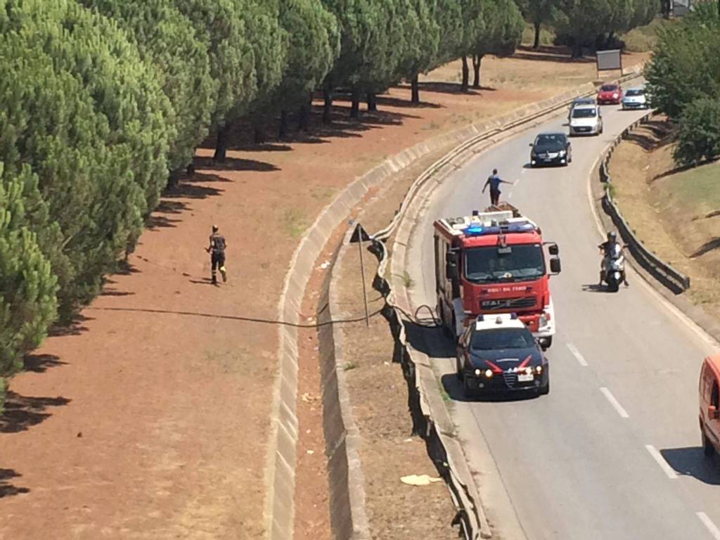 Incendio Gr Nord 31 luglio 2017