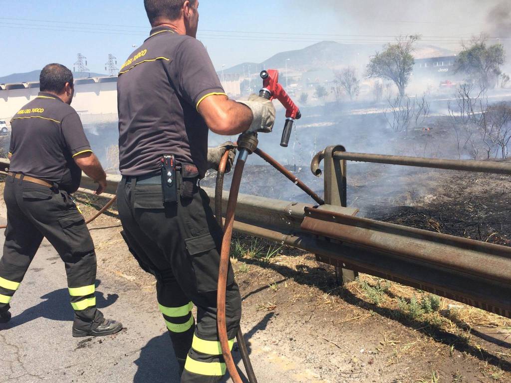 Incendio Gr Nord 31 luglio 2017