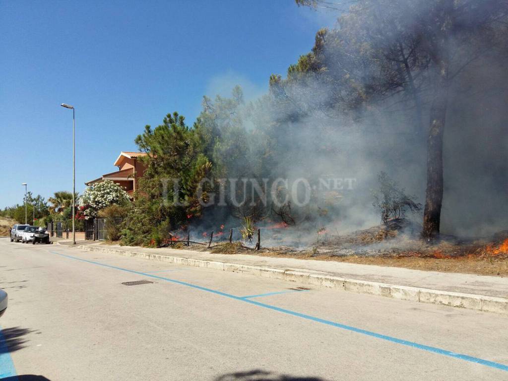 Incendio Marina luglio 2017