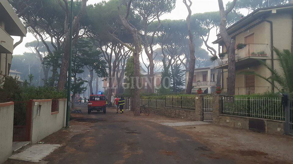 Incendio Marina luglio 2017