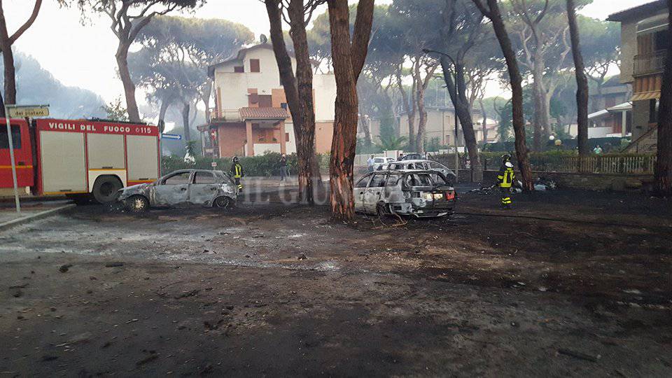 Incendio Marina luglio 2017