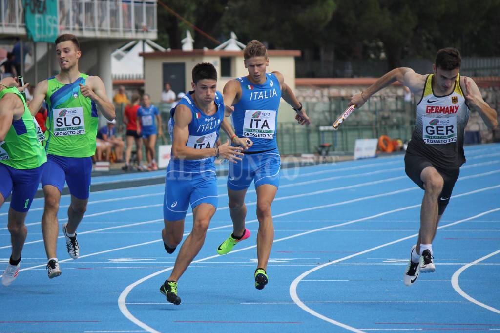 Staffettisti in finale, Aliventi oltre i sei metri