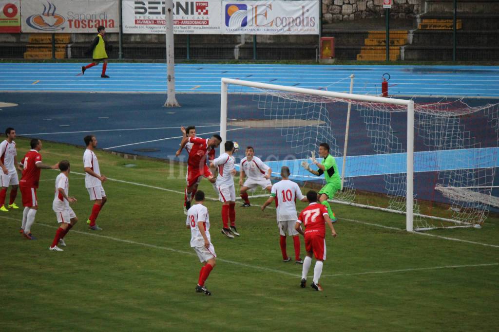 Azione gol Grosseto