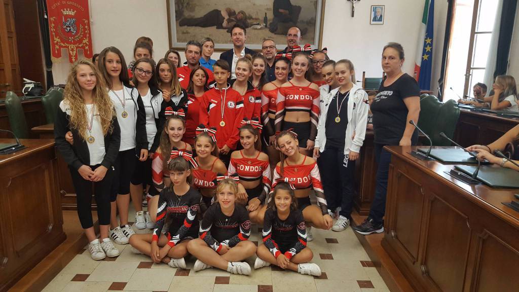  Cheerleading: camp formativo al Fossombroni. Accordo tra la scuola e i Condor 81ers