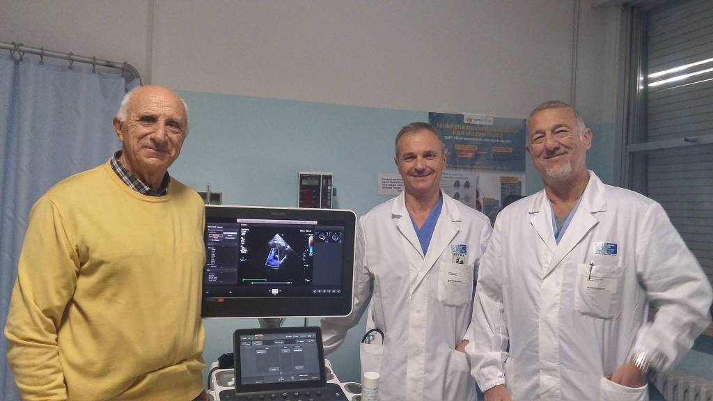 Gli “Amici del cuore” donano uno nuovo strumento alla Cardiologia dell’ospedale Misericordia