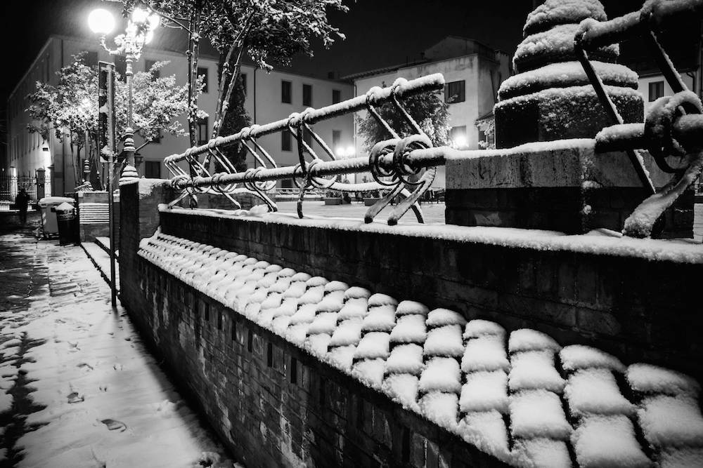 Città sotto la neve febbraio 2018