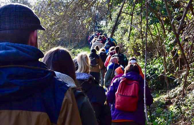 Nuovi sentieri, oltre 100 turisti alla scoperta dell’Amiata