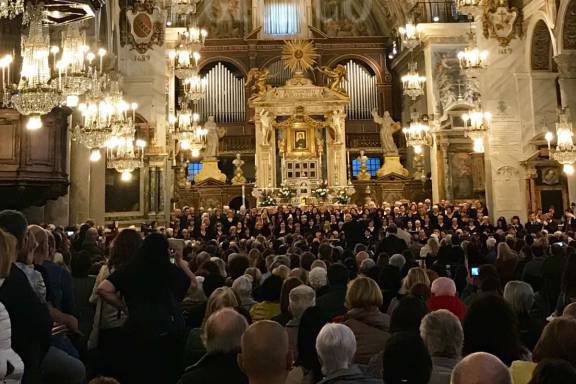 Successo per l’Orchestra Sinfonica Città di Grosseto e dei cori maremmani a Roma