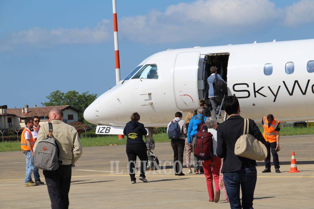 Aumentano i voli sull’aeroporto di Grosseto: 250 movimenti in più