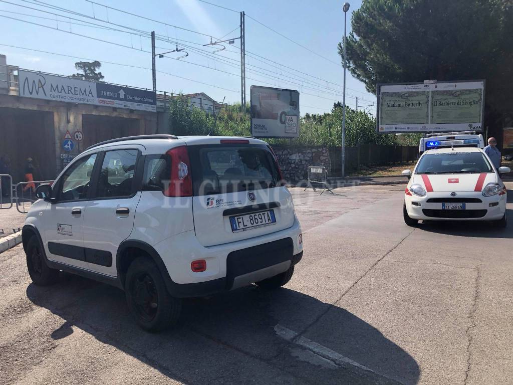 calcinacci dal ponte di via Sonbibo 2018