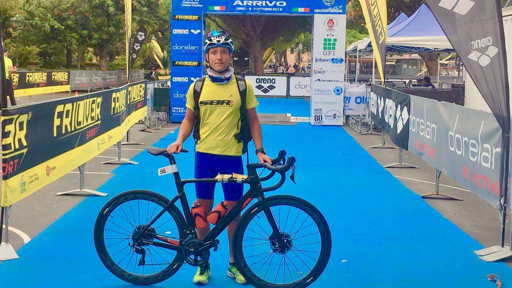 Campionato triathlon, Giulio Chiti della SBR3 trentasettesimo su cento partenti