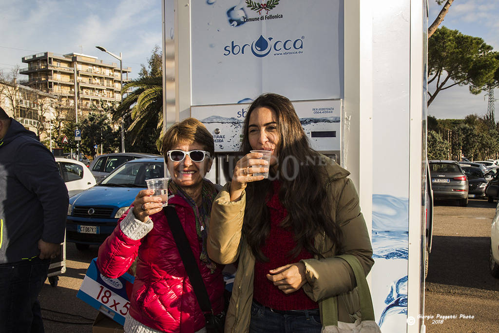 inaugurazione casetta dell'acqua