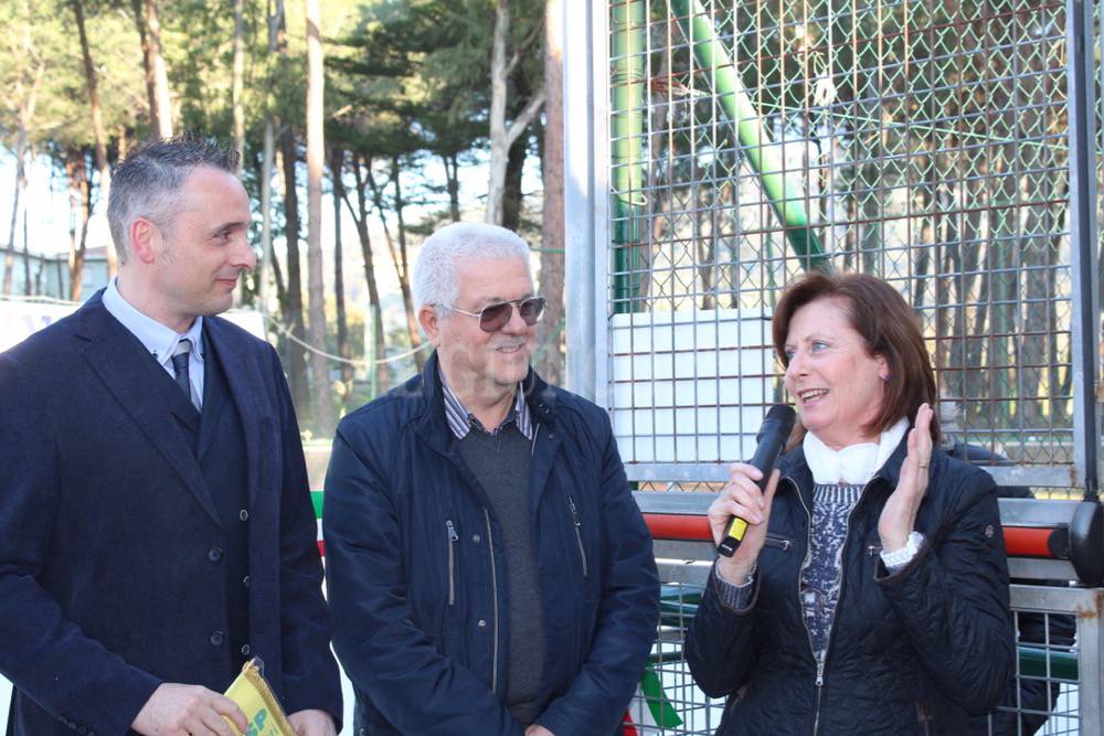 inaugurazione pista di pattinaggio