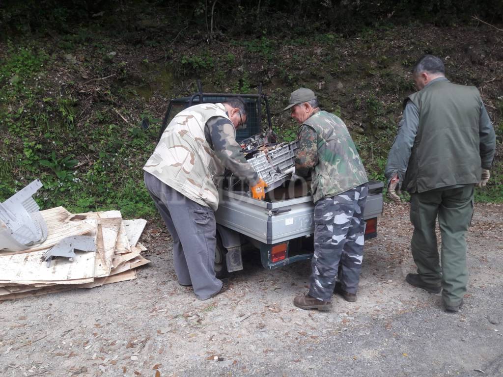 Pulizia bosco cacciatori Orbe