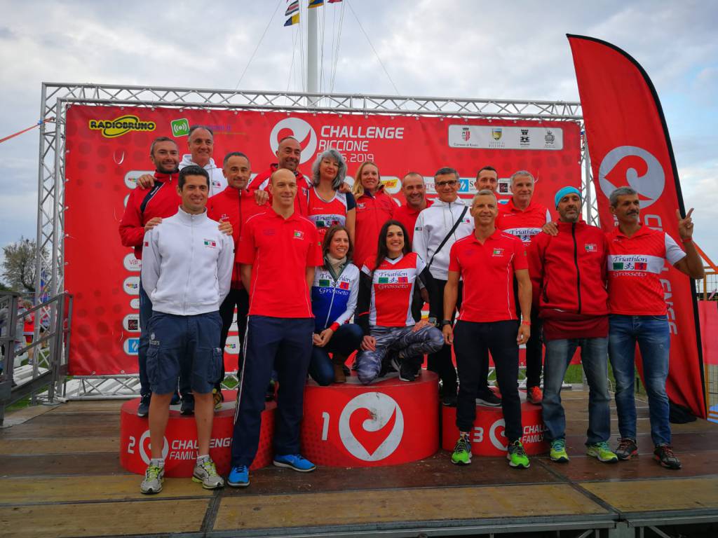 Il Triathlon Grosseto espugna il Challenge Riccione, Carotti primo di categoria nello sprint