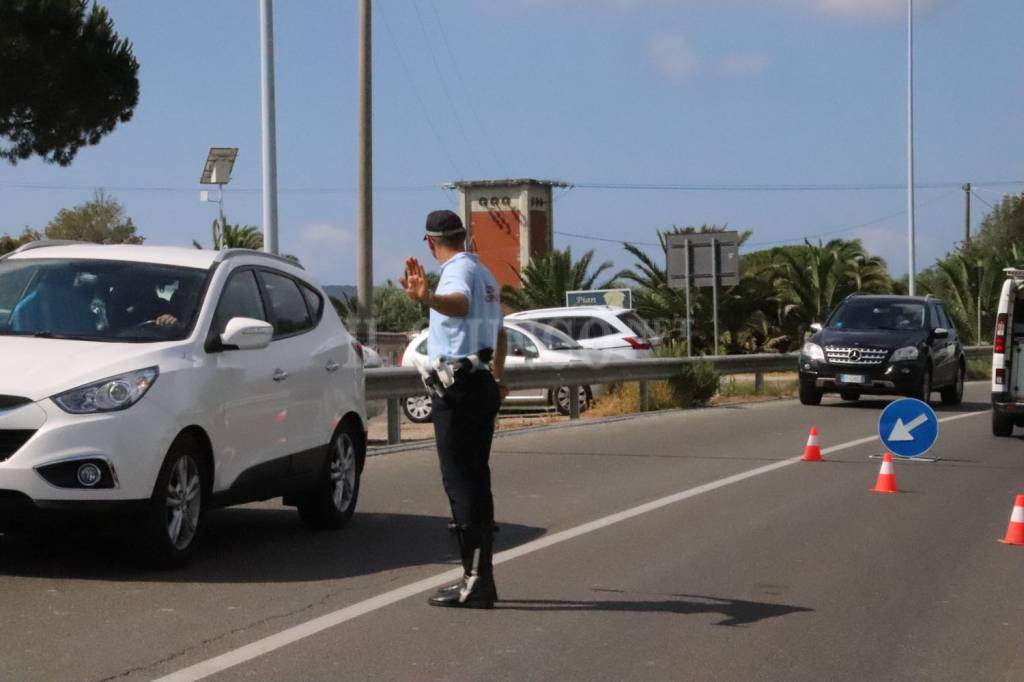 incidente auto scooter 2019 Polizia municipale