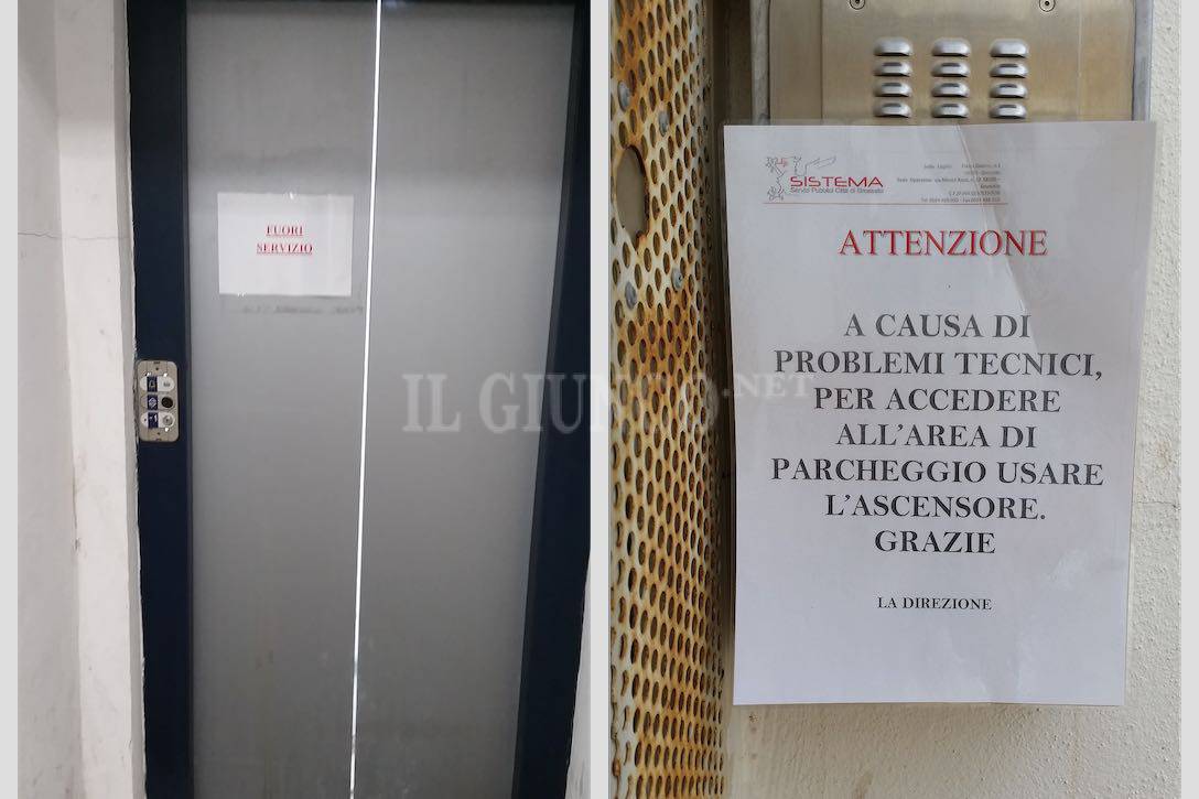 Una lettrice: «Le uscite dal parcheggio non funzionano» Sistema: «Colpa dei vandali»