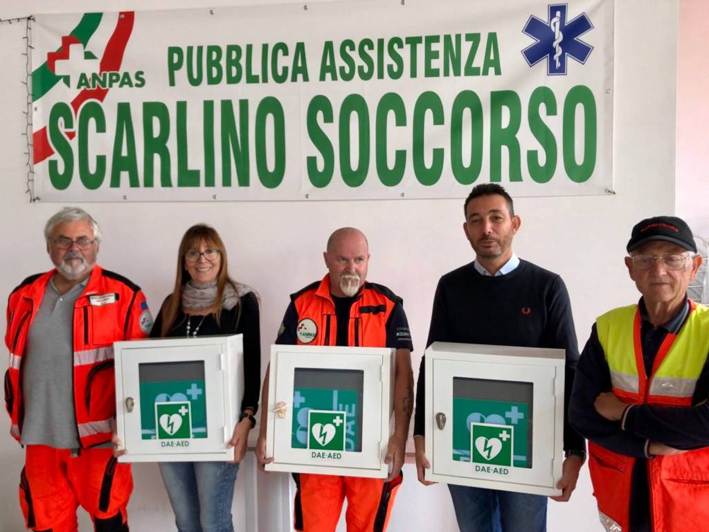 Scarlino “pensa” al cuore: sul territorio arrivano tre nuovi defibrillatori