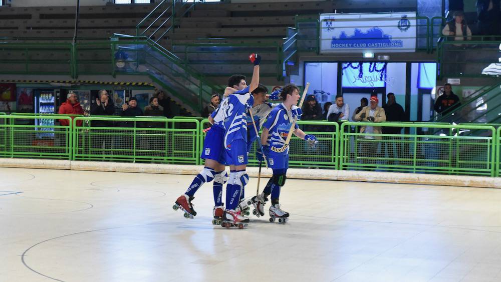 Gli Under 17 dell’Hc Castiglione si prendono il derby: Grosseto battuto 3-1