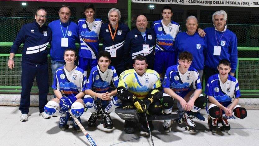 Grande vittoria degli Under 17 dell’Hc Castiglione: Sarzana asfaltato e accesso ai playoff