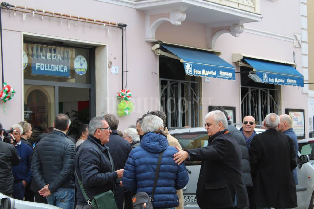 inaugurazione sede Lega Follonica