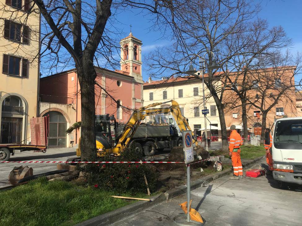 Restyling piazza della Palma