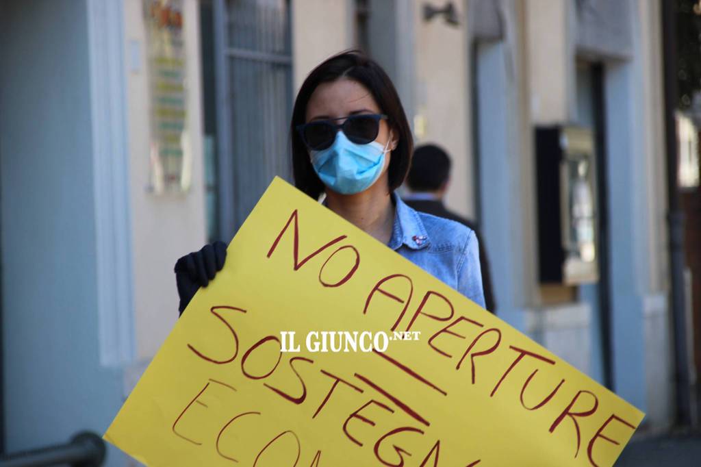 Protesta dei parrucchieri maggio 2020