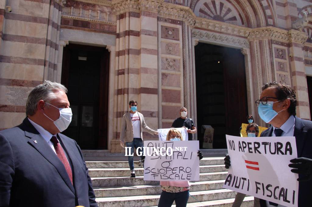 Protesta dei parrucchieri maggio 2020