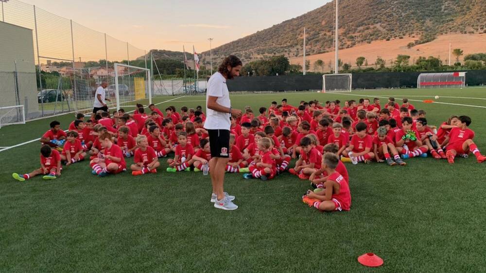 Festa di chiusura per il Summer camp dei piccoli biancorossi