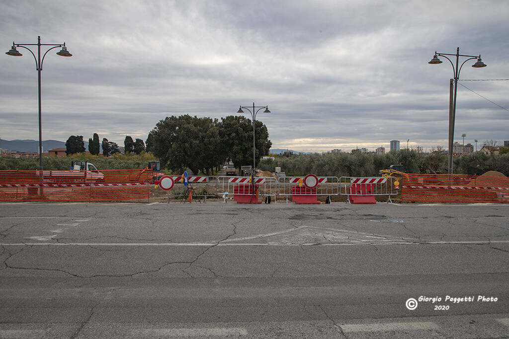 Lavori nuova rotonda Follonica