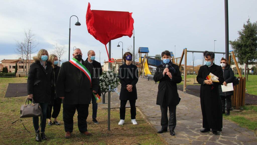 Intitolazione a Guglielmo Grassellini del parco di via Mantegna