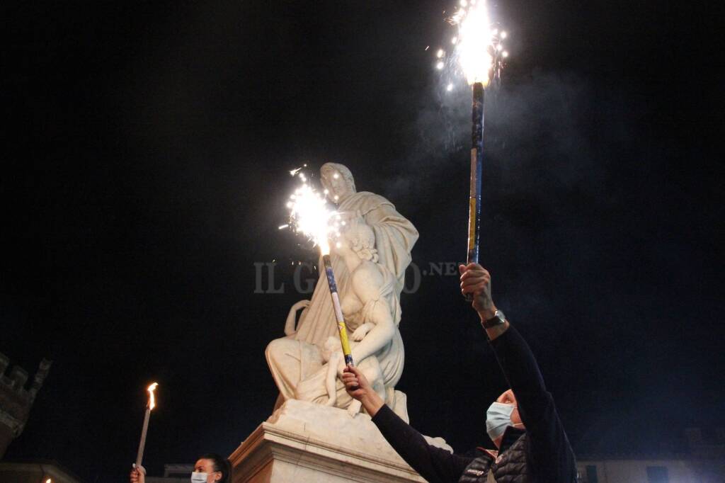 Fiaccolata Fratelli d'Italia