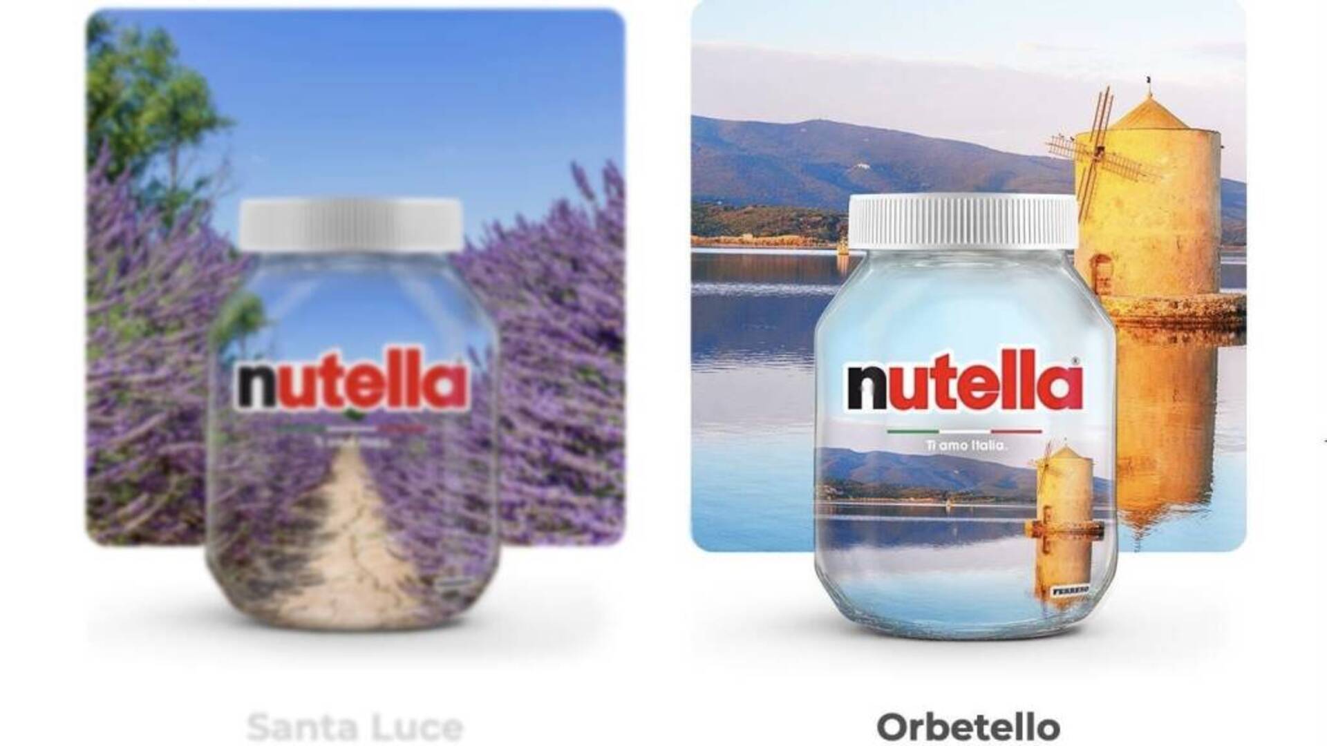 La Laguna di Orbetello sui vasetti della Nutella: ecco come votare