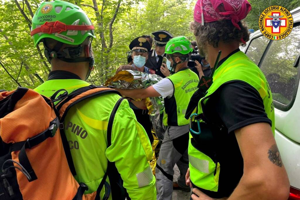 soccorso alpino bambino Mugello